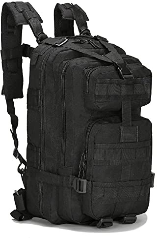Lawaia Mochila Militar Hombre 25L Mochila Táctica Deporte Mochila de Combate Campamento Mochila de Trabajo Viaje Mochilas de Pesca Caza Senderismo 40x20x25cm