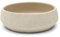 Riviera Maison Dekoration Schale Beige Obstschale Keramik runde Schale tief Ø 30 cm, handgefertigt - Nanterre Decoration Bowl - (ØxH) 30x9