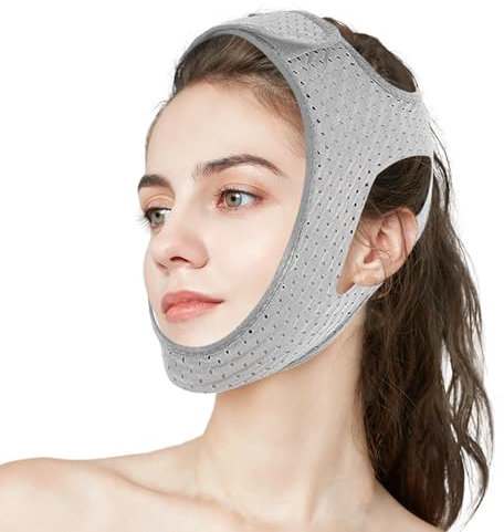 Lunaanda Anti Schnarchen Kinnriemen,Anti Snoring Chin Strap,Schnarchstopper Anti Schnarchen,Kinnband,Anti Schnarch Bandage,Kinnband Schlafapnoe,Anti Schnarchband,Kinnband Schnarchen