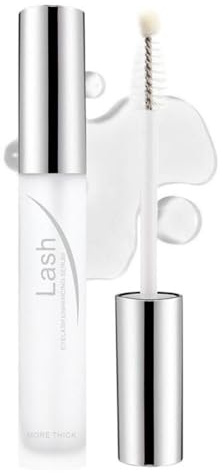 Lash Eyelash Enhancing Serum - Advanced Thickening Lash Growth Formula for Fuller, Longer, Stronger Eyelashes, Premium Daily Care Serum with Precision Applicator Wand, Nourishing & Conditioning