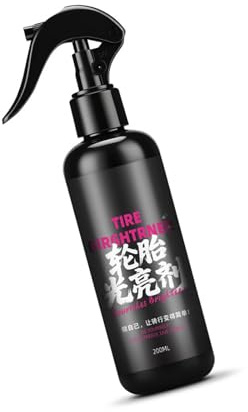 Zkydhbd Quick Apply Bicycles Tire Gloss Sprays 200ml Tires Brightener Road Bike Rejuvenators Cycling Accessories Brightener