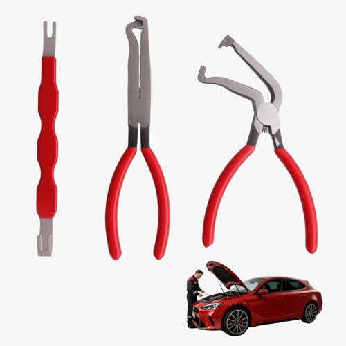 RICKMASK Herramienta Separadora De Conectores Eléctricos, 3 Piezas Separador De Terminales Eléctricos para Conectores, Extracción de Conectores Automotrices para Reparación de Automóviles