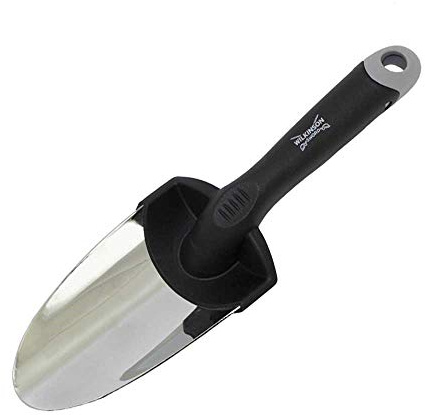 Wilkinson Sword 1111314W Ultralight Stainless Steel Trowel, Black