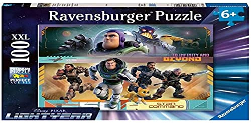 Ravensburger Disney Pixar Buzz Lightyear Jigsaw Puzzles for Kids Age 6 Years Up - 100 Pieces XXL