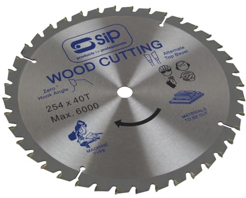 SIP 254mm x 30mm TCT 40T Circular Saw Blade