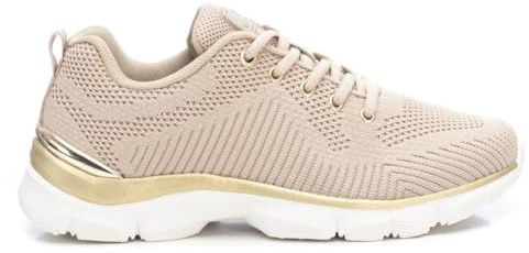 XTI - Scarpe Donna Beige - Scarpe comode e Versatili - Moda Casual - Modello 14245203 (Misurare 40)