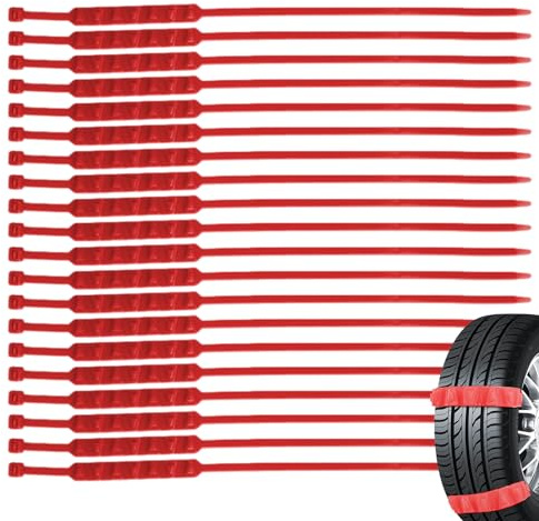 JINGAN Catene da Neve per Pneumatici da Neve, Catene da Neve per Moto - Trazione con Catena per Pneumatici Resistente alla Temperatura per Rompere Ghiaccio - Catene di Sicurezza per motociclette