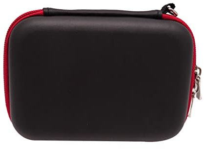 jojofuny Kabel Tragetasche Veranstalter durchsichtiger Lippenstifthalter Schlüsselanhänger USB Stick Tasche Cable Organizer Koffer Reisetasche für kleine Elektronik kleine Elektroniktasche