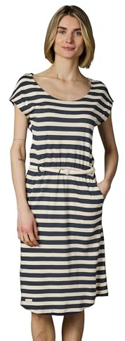 Ragwear Robe d'été pour femme avec ceinture tressée Lilithe YOUMODO XS-3XL