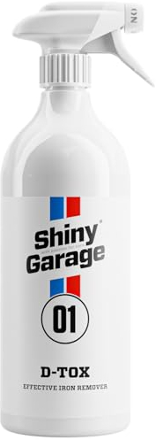 Shiny Garage D-Tox Rust Remover Auto 1L – Felgenreiniger für schwere Verschmutzungen – automatische Rostentfernung – Autolackreiniger – Felgenreiniger aus Aluminium