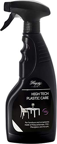 Hagerty High Tech Plastic Cleaner & Care, 500 ml – Effective Cleaning Spray for PVC, Polycarbonate, Plexiglass & Acrylic – Antistatic Formula for Long-Lasting Protection