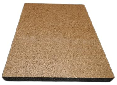 The Stove Wizard Firebrick Fire Board Heat Proof Brick Vermiculite Fireboard 240 X 303 X 25MM