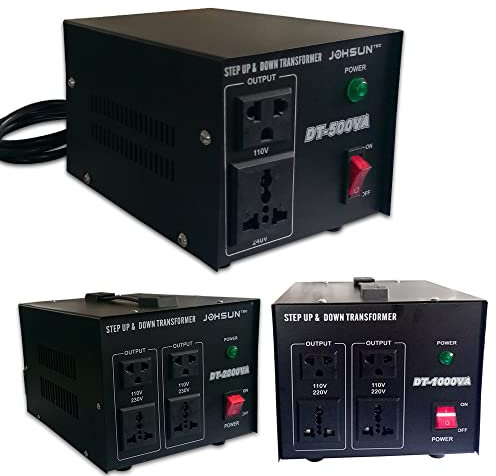 Transformador de voltaje de 1000 W, 220 V a 110 V, convertidor step-up/down