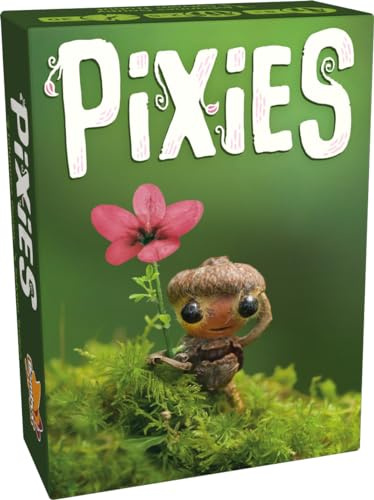 Asmodee - Pixies - Jeu de Société Stratégique pour Adultes & Enfants dès 8 Ans - Jeu de Cartes à Jouer en Famille ou Entre Amis - 2 à 5 Joueurs - 20 à 30 Min - en Français - Bombyx