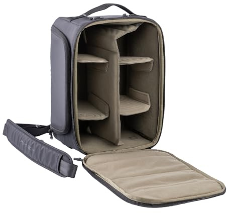 PGYTECH S Bolsa de Inserción para Cámara con Correa para el Hombro, Funda Impermeable para Lentes para Fotógrafos, Estuche para Transporte de Lentes con Partición Gruesa para Cámaras sin Espejo