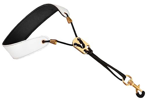 JOINPAYA Verstellbarer Saxophon-halsriemen Aus Leder Komfortabel Und Flexibel Geeignet Für Tenor Altsaxophon Installieren Robustes Zubehör Für Erwachsene