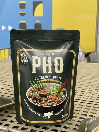 Authentic, Vietnamese Pho Classic Beef Bone Broth 550ml 