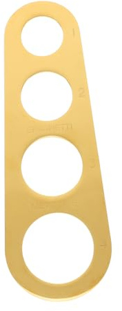 CIYODO Guide De Mesure Des Pâtes Acier Inoxydable Mesureur De Portions Pour Nouilles Outil De Cuisine Pratique Pour Servir Spaghetti