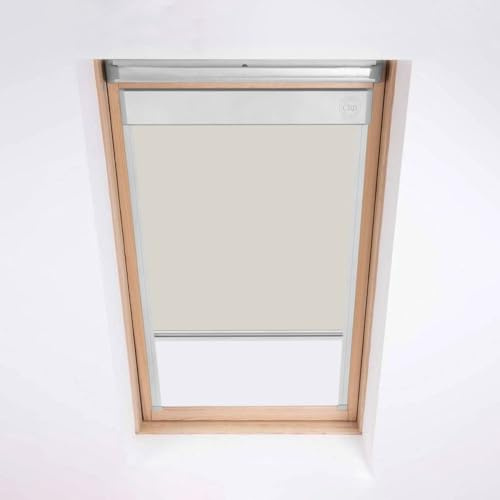 Persiane per lucernari Classic per finestre Velux, tenda oscurante, codice finestra MK04, crema