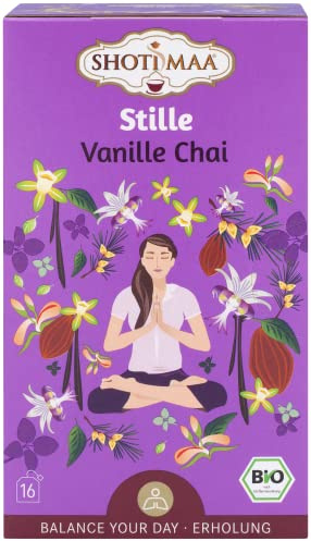Abendruhe - Vanille Chai, Tee-Aufgussbeutel: Kräuter- und Gewürzteemischung