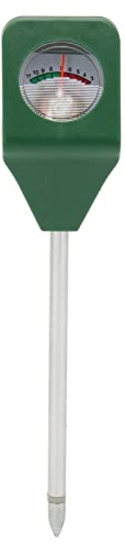 Mini PH Mètre de Sol, Sonde Très Sensible, sans Piles Plug and Play, Teste Uniquement Le Sol, Mètre d'humidité de Sol à Aiguille Unique Portable en ABS pour Plantes D'intérieur, Jardin, Ferme, Pelouse