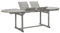 vidaXL Akazienholz Massiv Garten Esstisch mit Schirmloch Erweiterbar Terrassentisch Gartentisch Gartenmöbel Holztisch Ausziehtisch (160-240) x100x75cm