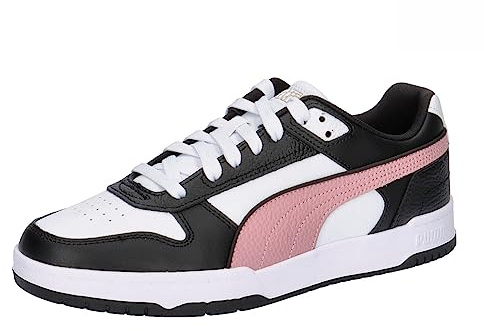 PUMA Unisex Rbd Game Low Low-Top Trainers, PUMA White-Future Pink-PUMA Black, 7.5 UK