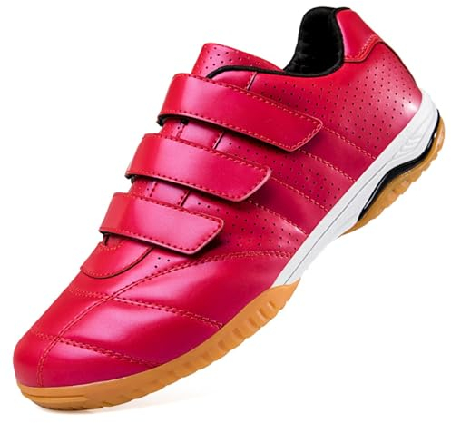 Professionelle Fechtschuhe Lern-Fechtschuhe for Kinder Fecht-Sportschuhe for Herren Und Damen Fecht-Wettkampfschuhe Trainingsschuhe (Dicke : Red, Size : 45)