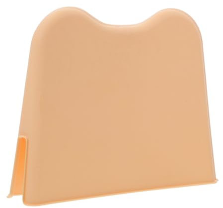 Happyyami Töpfchenzubehör Hundetoilette Spritzschutz Streu -Spritzer Gelbe Farbe