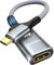 Highwings USB C HDMI Adapter 4K, USB Type-C auf HDMI Adapter [Thunderbolt 3] Kompatibel für iPhone 15 Pro/Plus/Max, für MacBook Pro/Air, für iPad Pro/Air, für Surface Book 2, für Galaxy S10/9