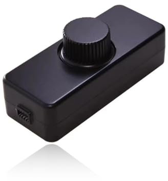 Variateur de Lumiere, Bouton intelligent Interrupteurs et Variateurs d'intensité, Interrupteur Variateur D'intensité, pour lampes Dimmables, Lampes de Table, Pas de scintillement et pas de bruit, Noir