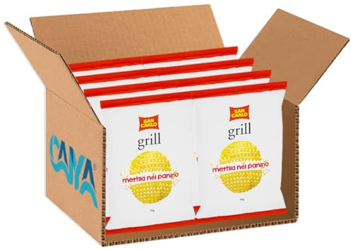 San Carlo Grill Patatine Croccanti Senza Glutine (Gluten Free) 70g [BOX da 8 Confezioni]