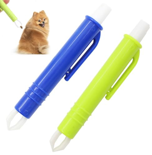 Quesuc Juego De 2 Pinzas Para Garrapatas I Quita Garrapatas Para Personas, Perros, Gatos Y Caballos I Pinzas Automáticas Para Eliminación De Garrapatas