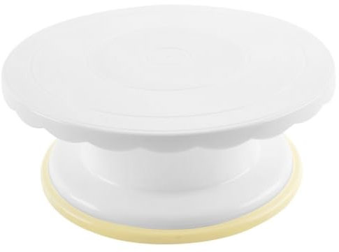 ORION Tårtfat vridbar för tårtdekoration, tårtlyftare, tårtställ, stråkpalett, 27,5 cm, tårtdekoration, tårtdekoration