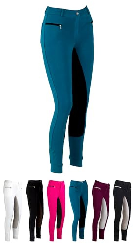 RL24 - Kinder-Reithose Flex Basicline – Blau/Schwarz – Gr. 110