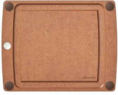 Epicurean All-in-One 11.5 × 9 Cutting Board, Nutmeg