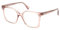 MAX&Co. Brillengestell (Model MO510507253) für Damen, Schmetterling, gefertigt aus Kunststoff (inklusive Brillenetui)