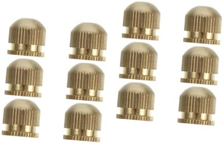 Hemobllo 12stücke Schraubkappen Für Pendelleuchten Hochwertige Metallmuttern Für Deckenlampen Präzise Gefertigte Lampenzubehörteile Für Wohn Und Gewerbeinstallationen