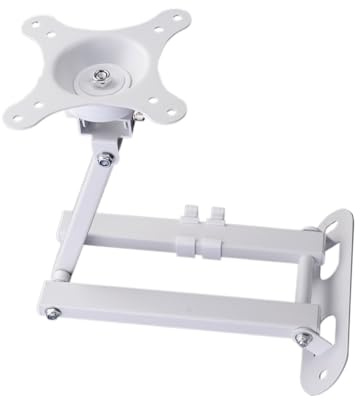 Supporto da parete inclinabile e girevole per televisore e monitor da 15