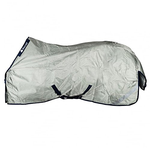 Bucas PowerTurnout Pferdedecke Light, stay-dry, 145 Silber