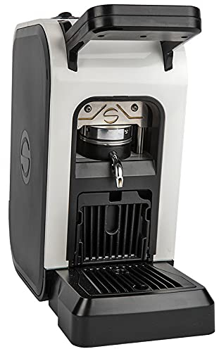 Generico SPINEL CIAO colore BIANCA Macchina da Caffè a cialde ESE 44mm filtro carta + kit assaggio Emporio del Caffè