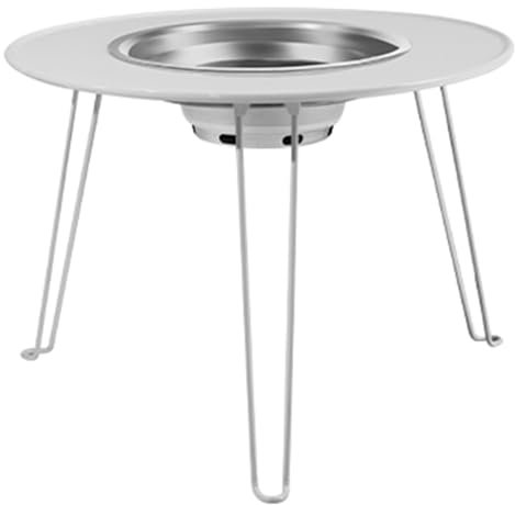 Multifuncional Barbacoa de Carbón, Plegable y Portátil Estufa Parrilla de Camping, Acero Inoxidable Ahumador de Sobremesa para Exteriores Patio Jardín