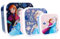 My sweety pop - Set of 3 Lunch Boxes - Lunch Box - Children - Crib - Nursery - School - Holiday - Meal - 11.5 cm (Frozen - Pink/Blue)