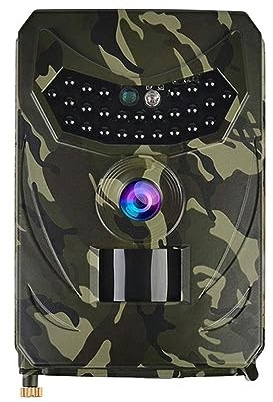 YHNNH garden camera， Hunting Camera Photo Trap Wildlife Trail Night Vision Thermal Imager Video Cameras For Scouting Game(Army Green)