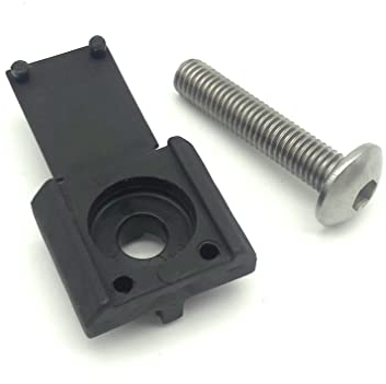 20x U-Scheibe Befestigung + Schraube Doppelstabmattenzaun Halter Zaun Mattenzaun Stabzaun Halterung (Anthrazit)