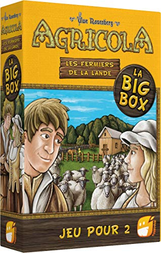Funforge – Agricola: Die Bauern der Lande – Edition die Big Box – Gesellschaftsspiel für Erwachsene und Kinder ab 10 Jahren – mit Basisspiel + 2 Erweiterungen – für 2 Spieler – 30 Minuten –