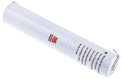 RS PRO - Blocco batteria ricaricabile 3,6 V, NiCd, 4,5 Ah, D x 3