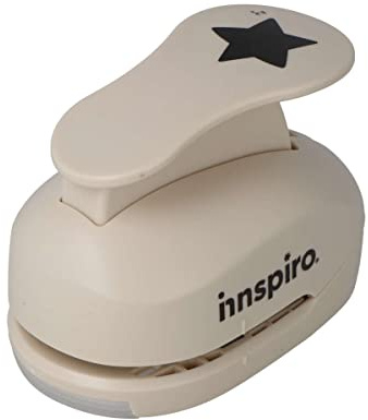 INNSPIRO Troqueladora de figuras Eva Foam Punch estrella 50mm., perforadoras para Scrapbooking, DIY Manualidades, Creación de Tarjetas