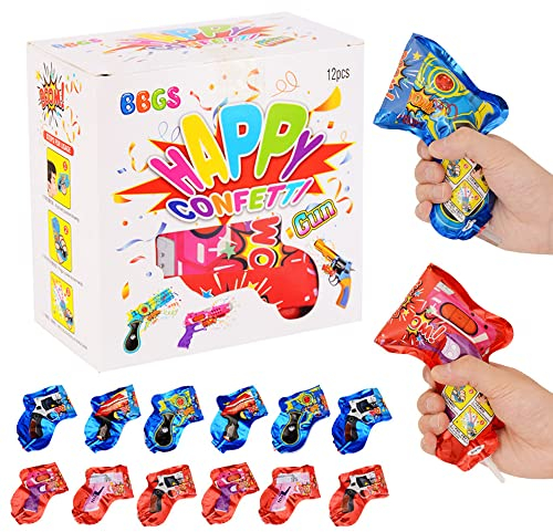 Sparacoriandoli Colorati, 12 Pezzo Lancia Coriandoli, Cannoni per Matrimonio, Spara Coriandoli, Coriandoli Festa, per Feste Di Compleanno, Matrimonio, Carnevale e Festeggiamenti