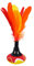 CaCaCook Federbälle Badminton, 33 * 16 * 9 Neopren-Handfederball Beach Entertainment Indiaca Featherball Hand-Badminton (Bunt)